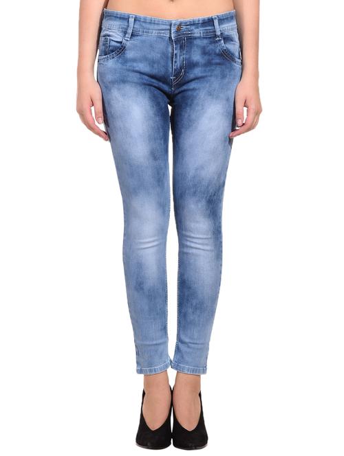 acid wash slim fit jeans - 15532655 - Very Small Image - 1