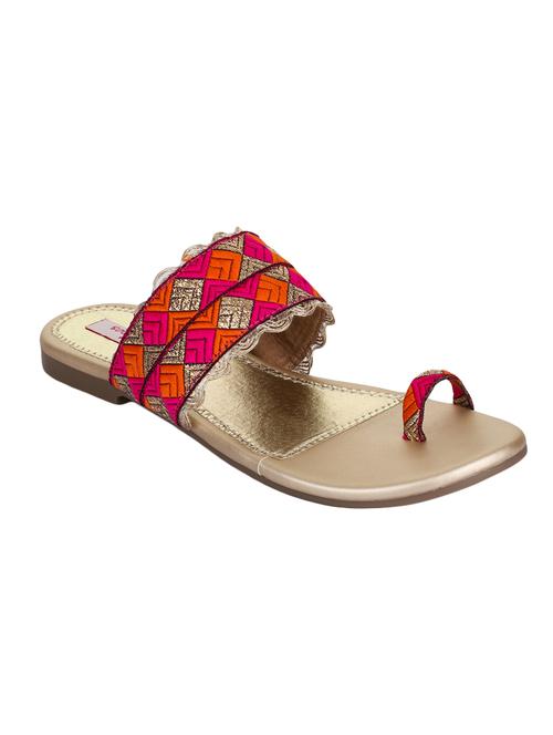 multi colored one toe sandals - 15533379 - Very Small Image - 1