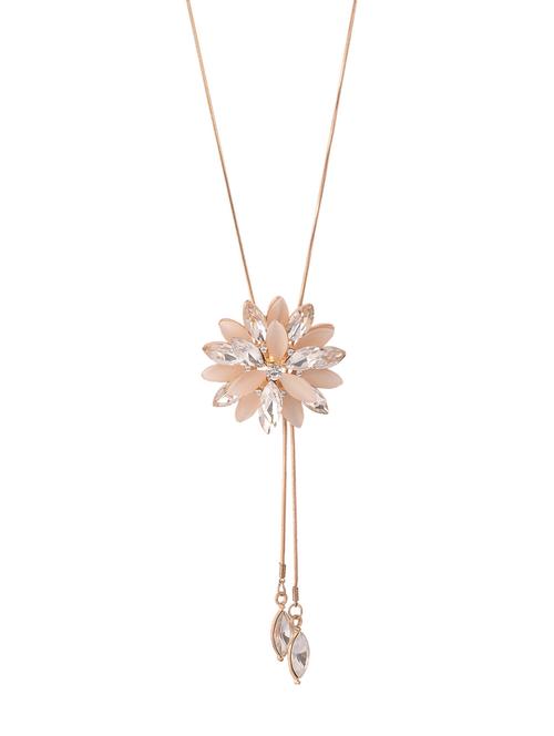 rose gold tone long necklace - 15534240 - Very Small Image - 1