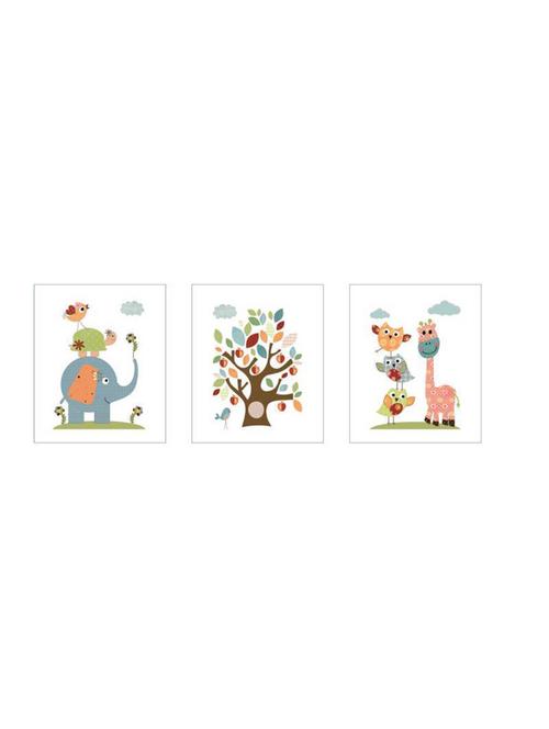 wall décor canvas painting with frames for kids - 15535811 - Very Small Image - 1