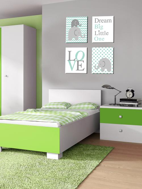 wall décor canvas painting with frames for kids - 15535822 - Very Small Image - 1