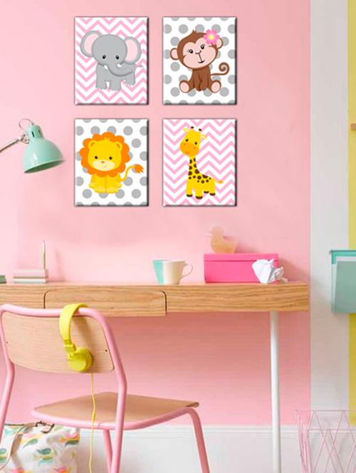 wall décor canvas painting with frames for kids - 15535826 - Very Small Image - 1