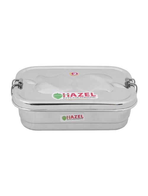large stainless steel tiffin box (550 ml) - 15536083 - Very Small Image - 1