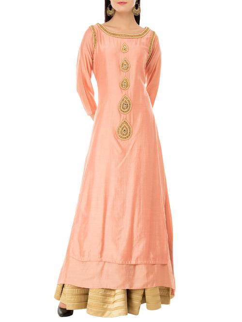 layered embellished kurta - 15536738 - Very Small Image - 1