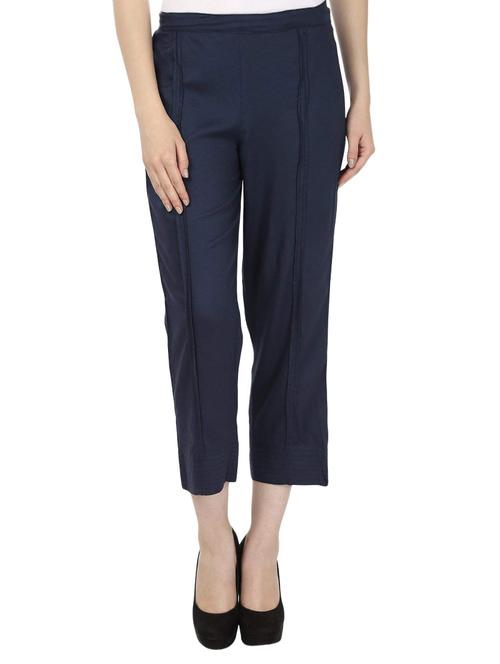 pleat detail cropped trouser - 15537399 - Very Small Image - 1