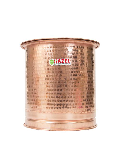 hazel copper water tank with lid 10 ltr - 15537905 - Very Small Image - 1