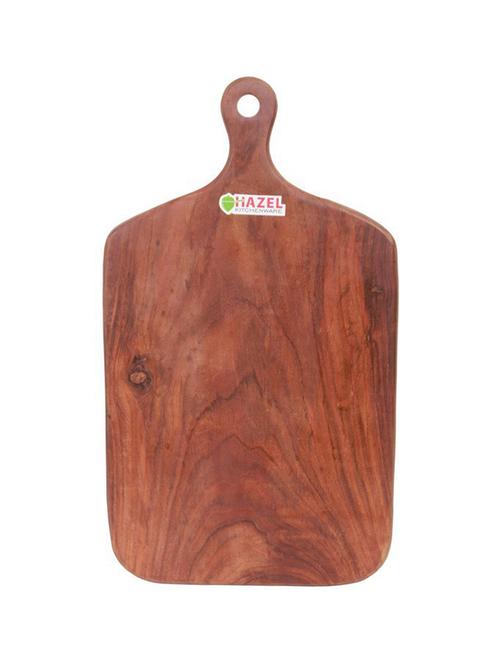 hazel wooden chopping board with handle 40 cm x 26 cm - 15540815 - Very Small Image - 1