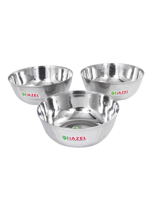 stainless steel mixing bowl wati set of 3, 20 cm x 8 cm  1700 ml - 15540965 - Very Small Image - 1