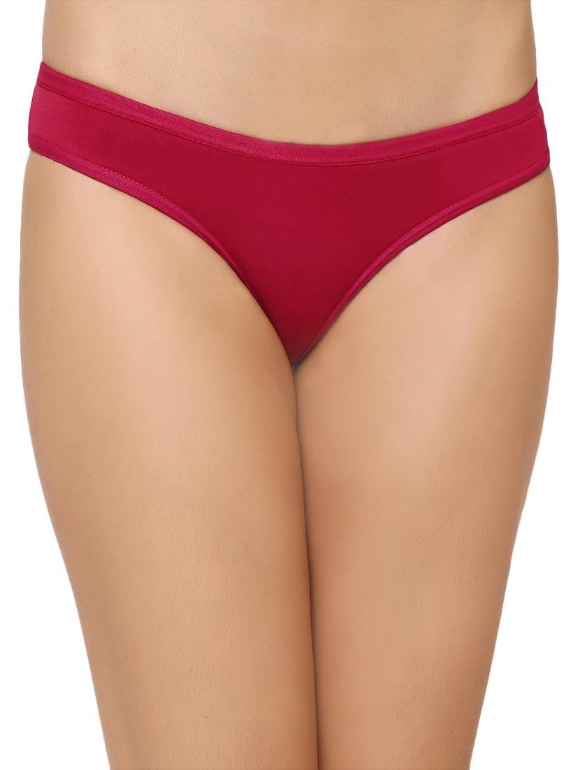 pack of 3 solid bikini panties - 15543057 - Standard Image - 5