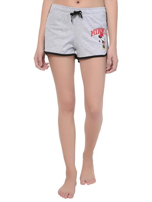 drawstring waist graphic print shorts - 15543604 - Very Small Image - 1