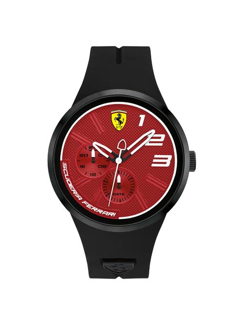 scuderia ferrari round dial analog watch-(0830473) - 15545478 - Very Small Image - 1