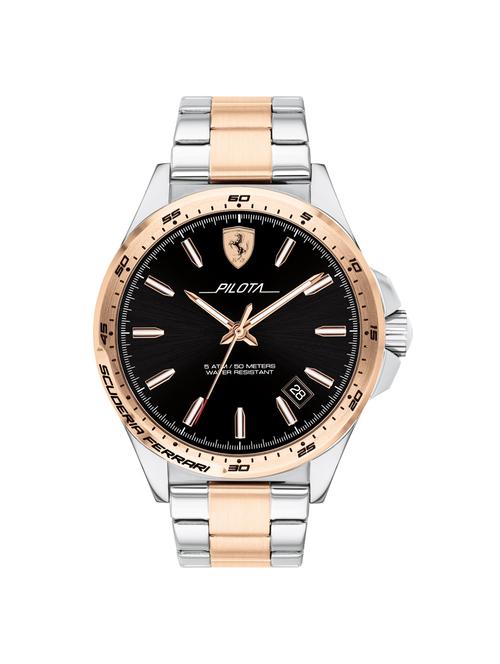 scuderia ferrari round dial analog watch-(0830528) - 15545507 - Very Small Image - 1
