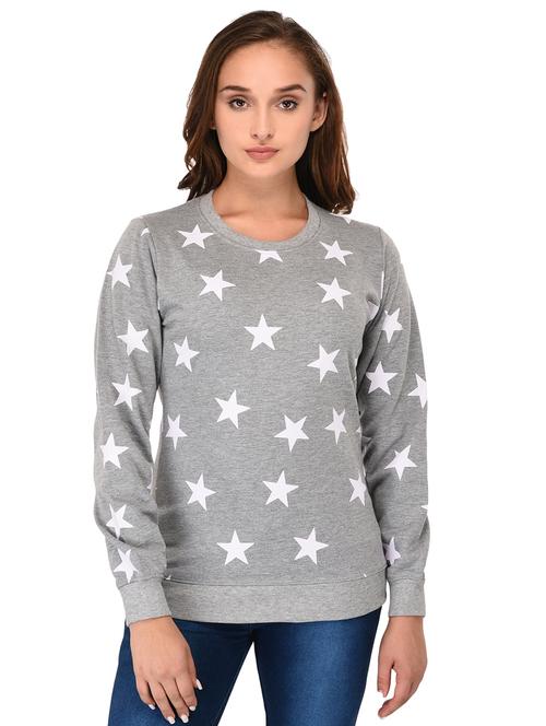 star print sweatshirt - 15558028 - Very Small Image - 1