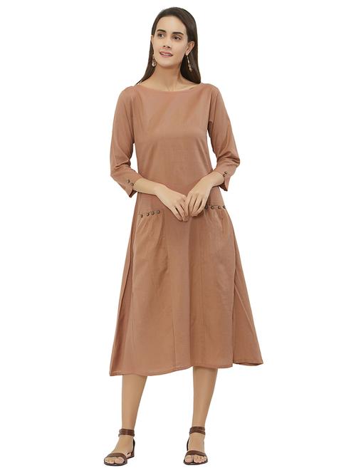 a-line dress with pocket - 15558348 - Very Small Image - 1