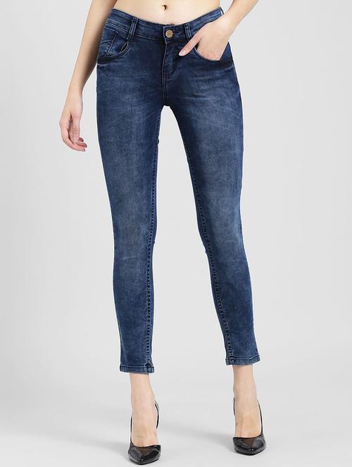 acid wash skinny jeans - 15560225 - Very Small Image - 1