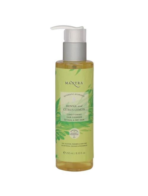 mantra henna & citrus lemon conditioning hair cleanser - 15560466 - Very Small Image - 1