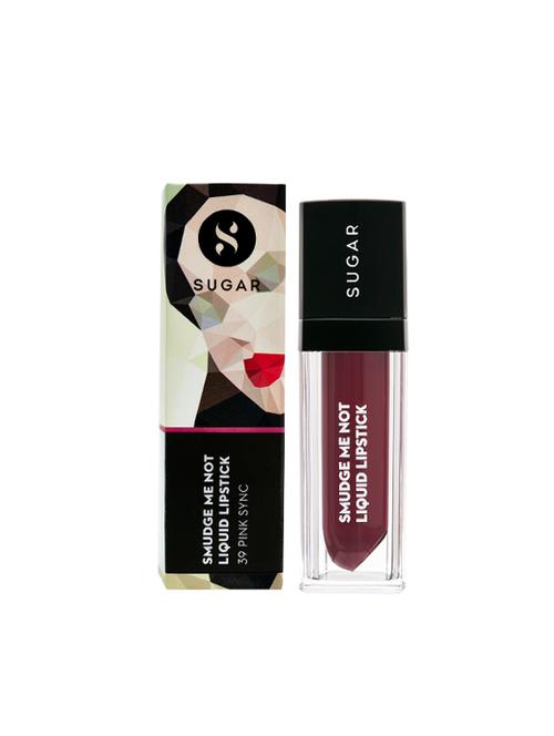 sugar smudge me not liquid lipstick - 39 pink sync (rosy magenta) - 15563447 - Very Small Image - 1