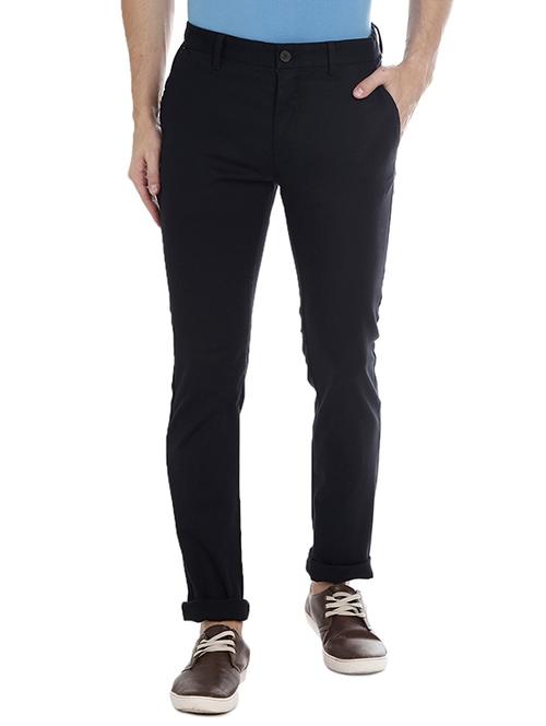black cotton chinos - 15568130 - Very Small Image - 1