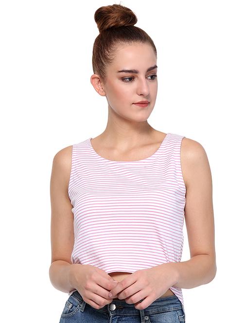 women's asymmetric round neck top - 15568194 - Very Small Image - 1