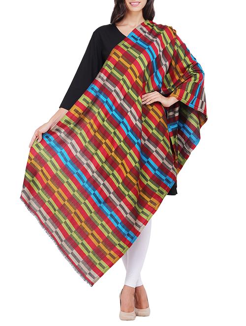 women's geometric shawl - 15569920 - Very Small Image - 1