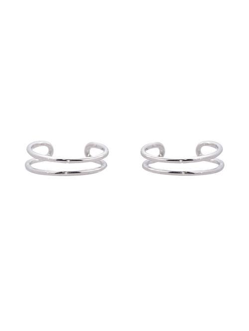 white silver body jewellery - 15571351 - Very Small Image - 1