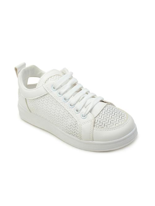 white lace-up sneakers - 15572019 - Very Small Image - 1