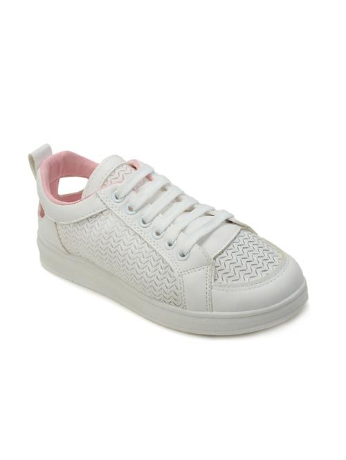 white lace-up sneakers - 15572020 - Very Small Image - 1