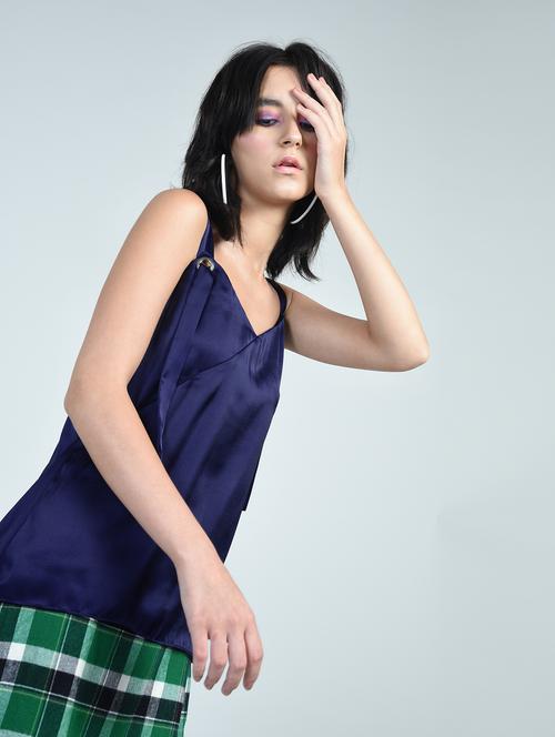 cami top with eyelet detail - 15572229 - Very Small Image - 1