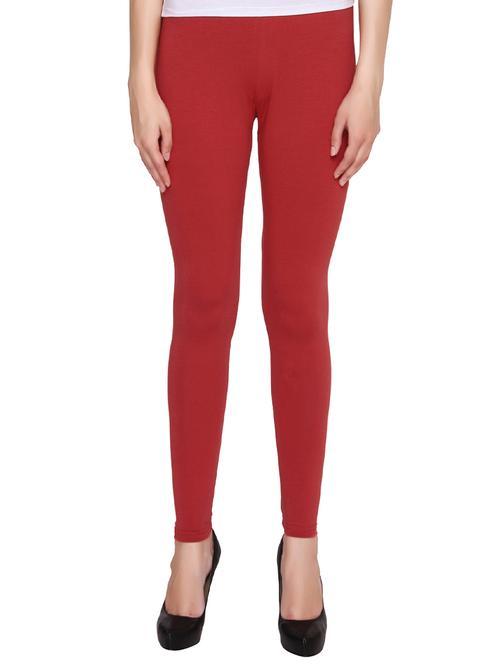 ankle length solid legging - 15574080 - Very Small Image - 1