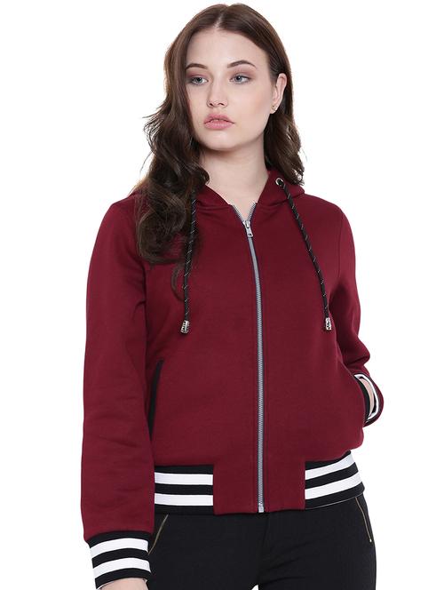 drawstring long sleeved hooded sweatshirt - 15574680 - Very Small Image - 1