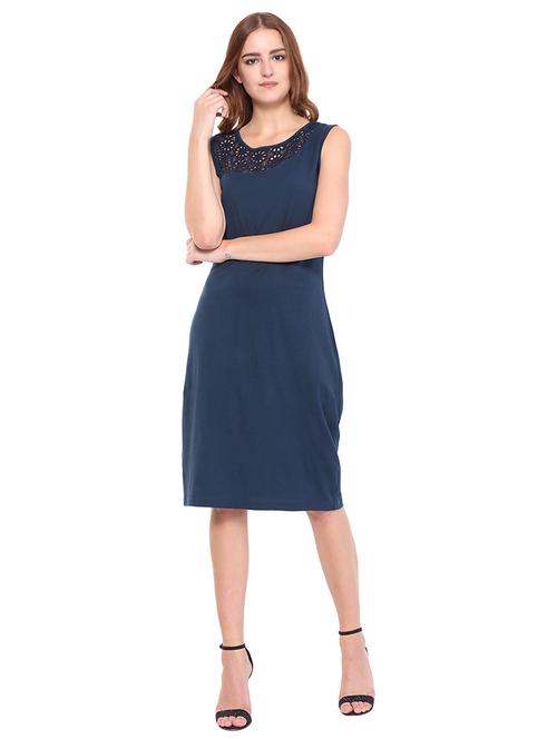 women's  solid dress - 15574861 - Very Small Image - 1