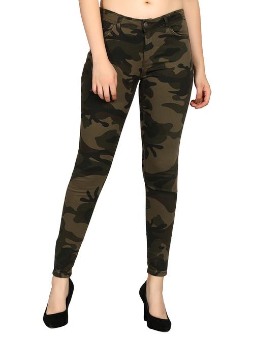 camouflage skinny jeans - 15577341 - Very Small Image - 1