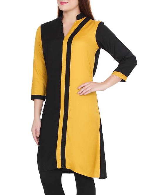 women's straight kurta - 15579118 - Very Small Image - 1