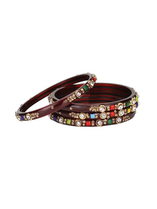 multi colored glass bangle - 15580916 - Very Small Image - 1