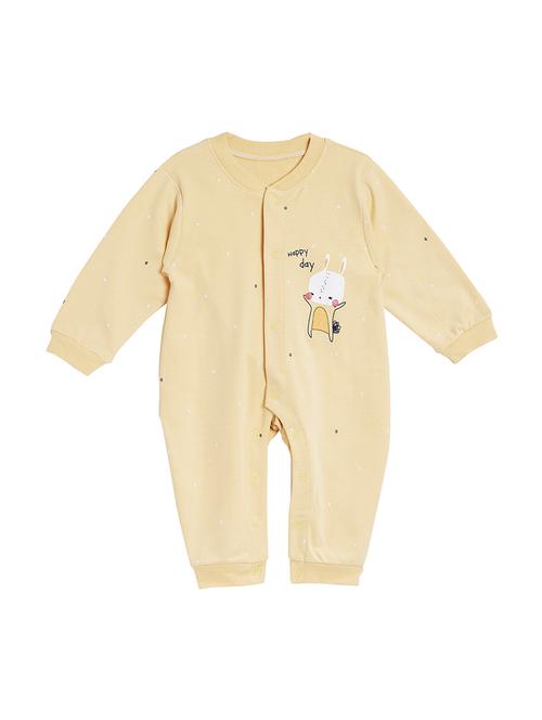 beige cotton romper - 15581480 - Very Small Image - 1