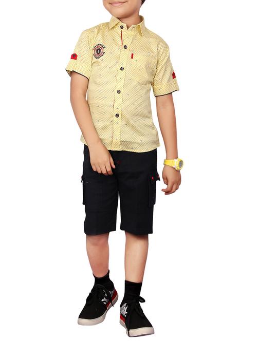 yellow cotton 3/4th set - 15583359 - Very Small Image - 1