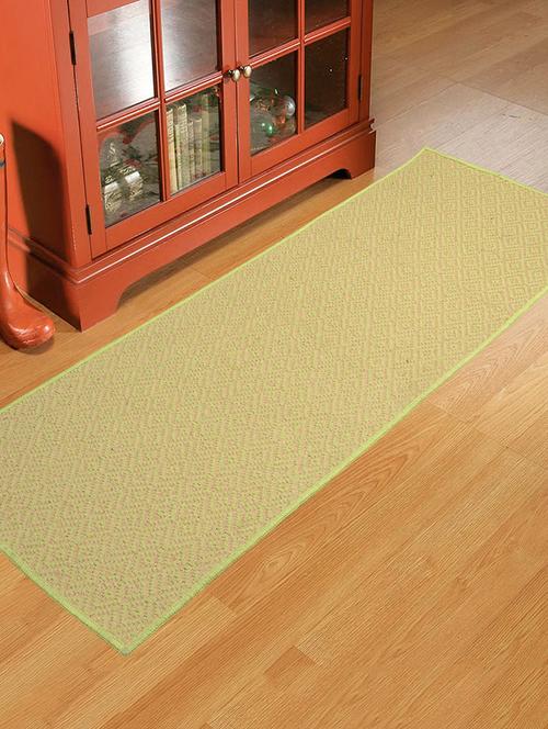 handloom made cotton & jute mixed multi purpose runner- 40x120 cm - 15584114 - Very Small Image - 1