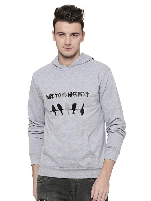 mens chest print sweatshirt - 15584954 - Very Small Image - 1
