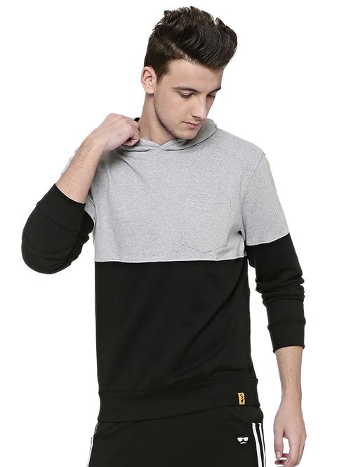 mens color block sweatshirt - 15584967 - Very Small Image - 1