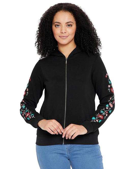 floral embroidered sleeved jacket - 15585005 - Very Small Image - 1