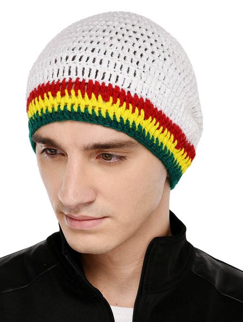 white wool winter cap - 15585292 - Very Small Image - 1