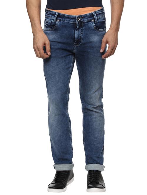 blue light washed jeans - 15587876 - Very Small Image - 1