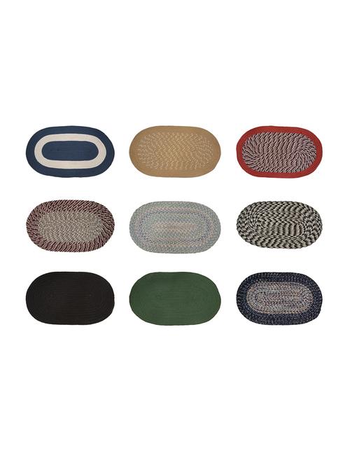 valtellina assorted oval shape mat (single pc) - 15590170 - Very Small Image - 1