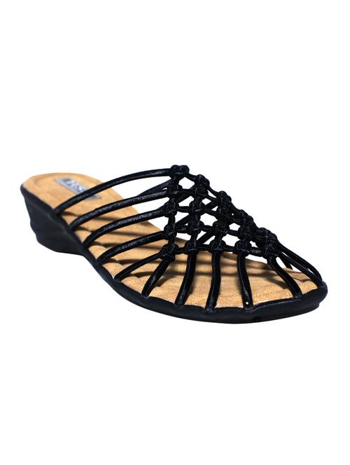 black slip on wedges - 15601837 - Very Small Image - 1