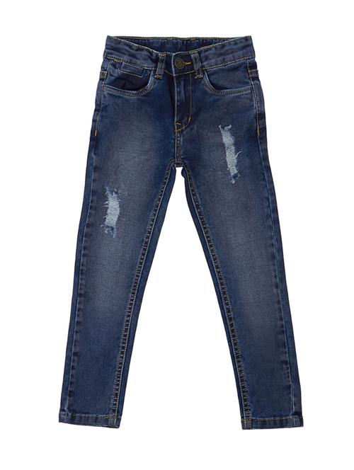 dark blue denim ripped jeans - 15604166 - Very Small Image - 1