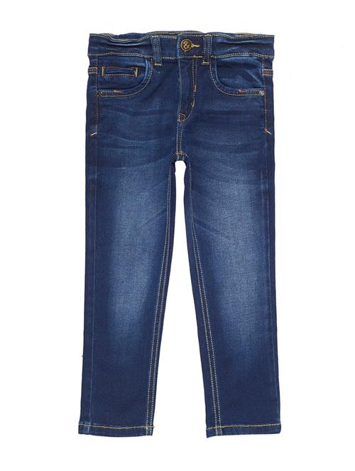 dark blue denim washed jeans - 15604178 - Very Small Image - 1