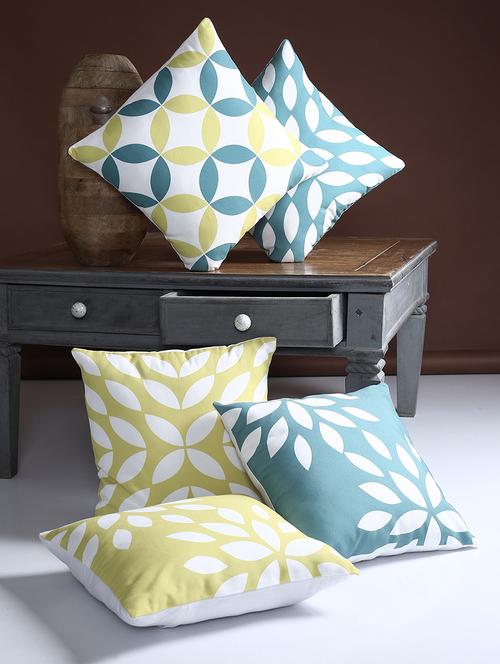 alina decor set of 5 cushion cover - 15605918 - Very Small Image - 1