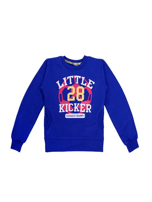 blue fleece sweatshirt - 15606270 - Very Small Image - 1