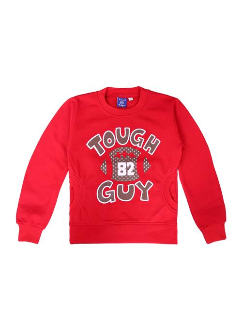 red fleece sweatshirt - 15606275 - Very Small Image - 1