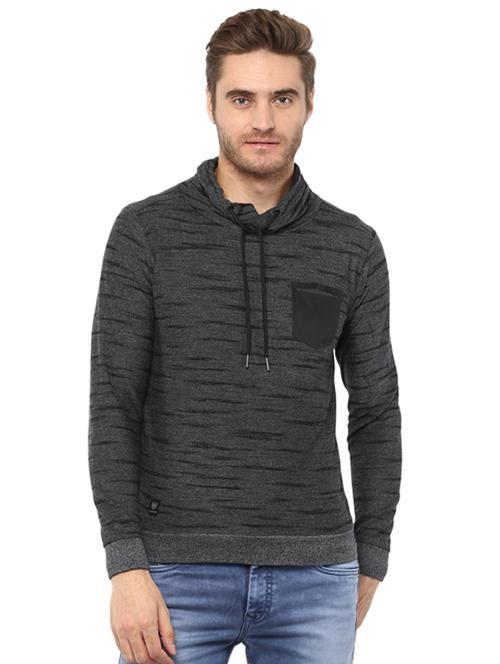 grey cotton blend pocket t-shirt - 15607768 - Very Small Image - 1